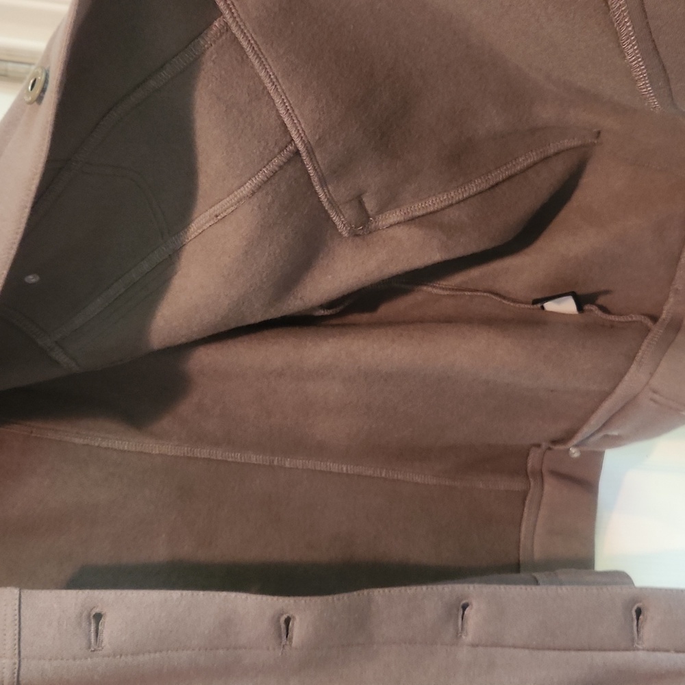 NWT Torrid Sz 4 Grey Long Sleeve Fleece Trucker Jacket Soft Retail $89.50 - Picture 7 of 11